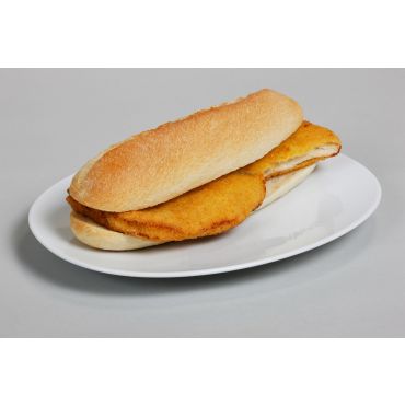 Sandwich mit Poulet-Schnitzel